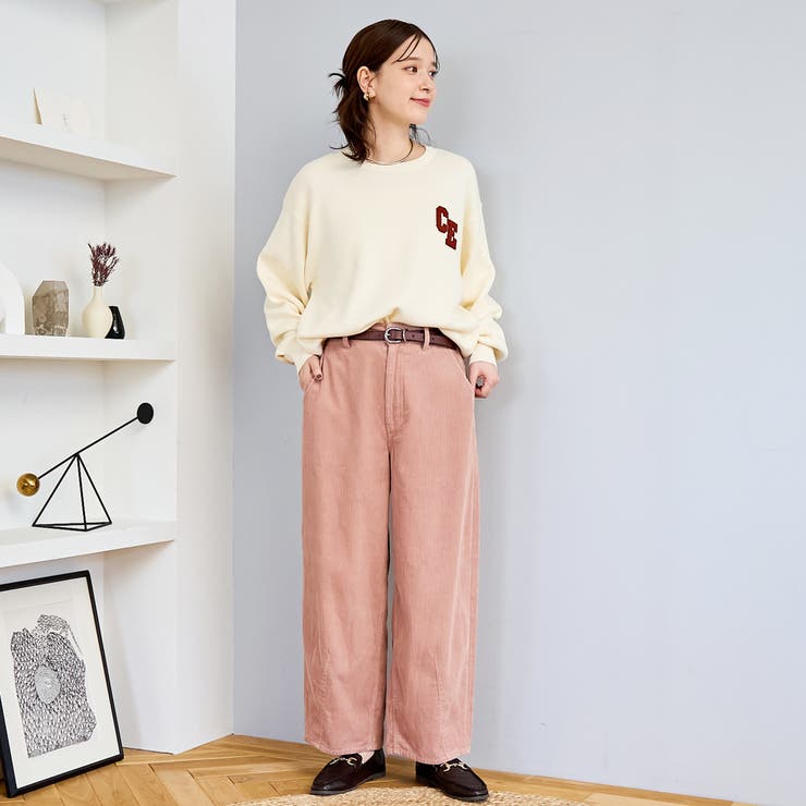 スウェットライクアソートロゴニット【Youtube紹介アイテム】 | coen【women】 | 詳細画像7 