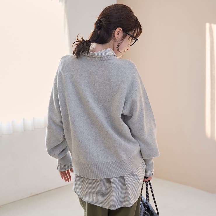 スウェットライクアソートロゴニット【Youtube紹介アイテム】 | coen【women】 | 詳細画像9 