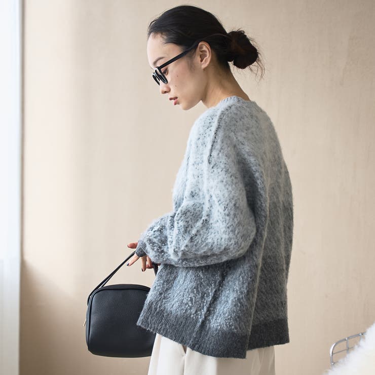 【PENNEYS（ぺニーズ）別注】 グラデ起毛シャギーニット | coen【women】 | 詳細画像3 