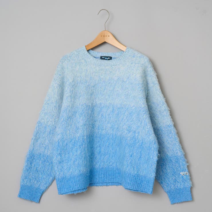 【PENNEYS（ぺニーズ）別注】 グラデ起毛シャギーニット | coen【women】 | 詳細画像24 