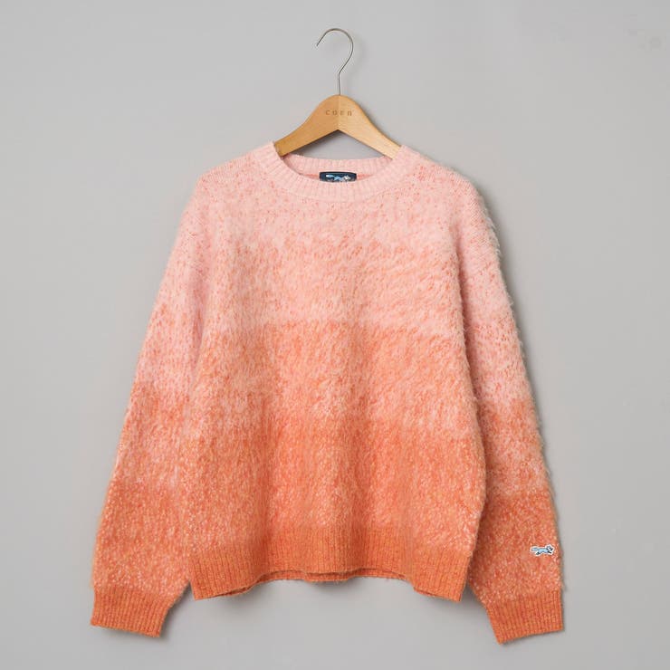 【PENNEYS（ぺニーズ）別注】 グラデ起毛シャギーニット | coen【women】 | 詳細画像30 