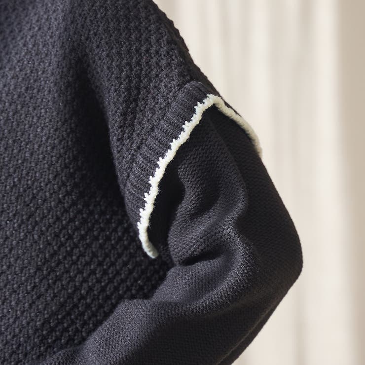 配色ステッチパッチワークニット | coen【women】 | 詳細画像17 