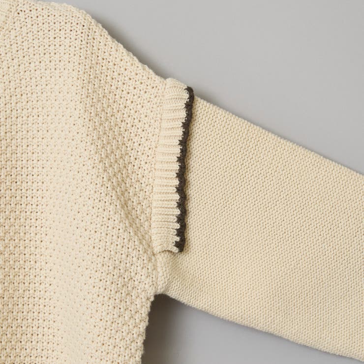 配色ステッチパッチワークニット | coen【women】 | 詳細画像40 