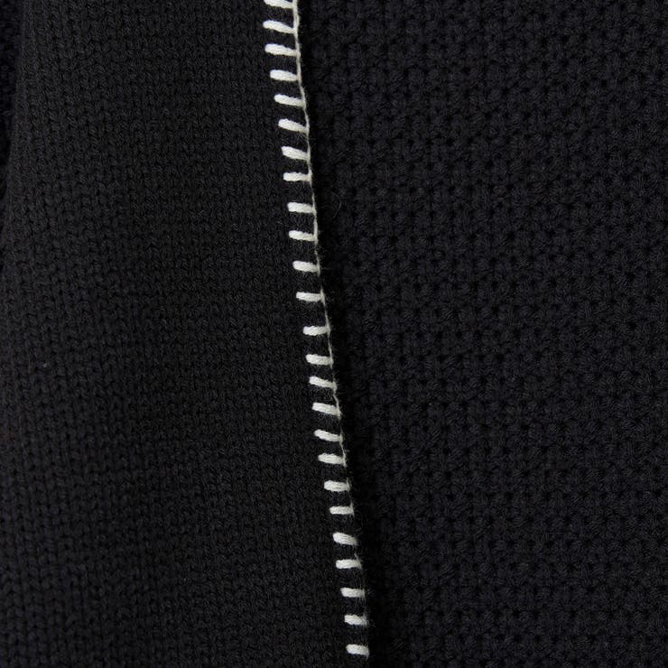 配色ステッチパッチワークニット | coen【women】 | 詳細画像44 