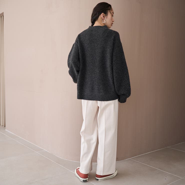 フラッフィーモックネック ウォッシャブルニット（WEB限定カラーあり） | coen【women】 | 詳細画像13 