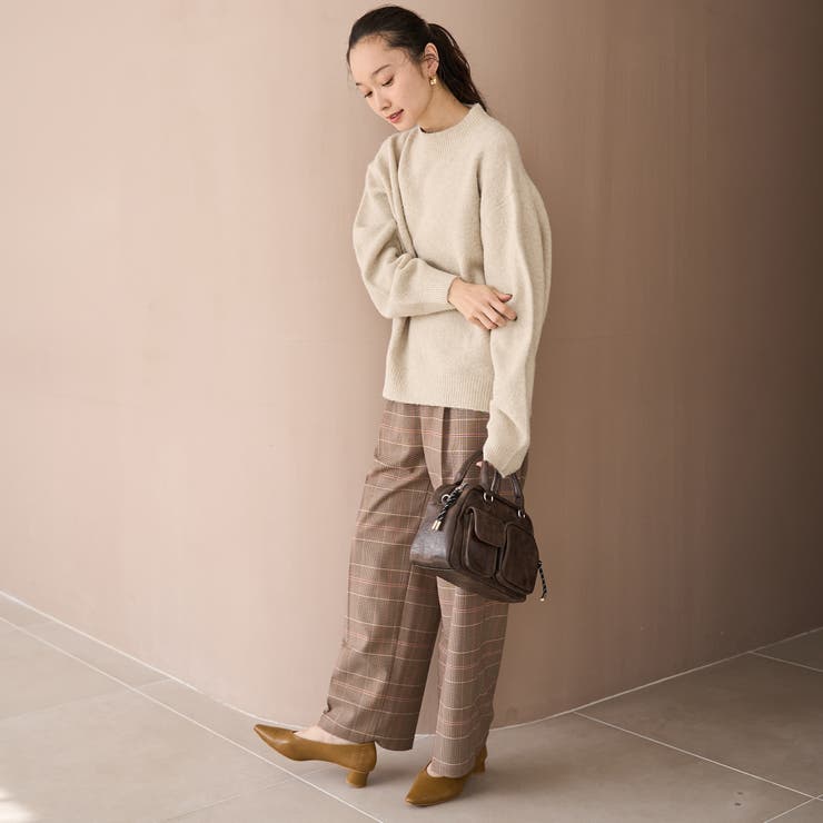 フラッフィーモックネック ウォッシャブルニット（WEB限定カラーあり） | coen【women】 | 詳細画像21 