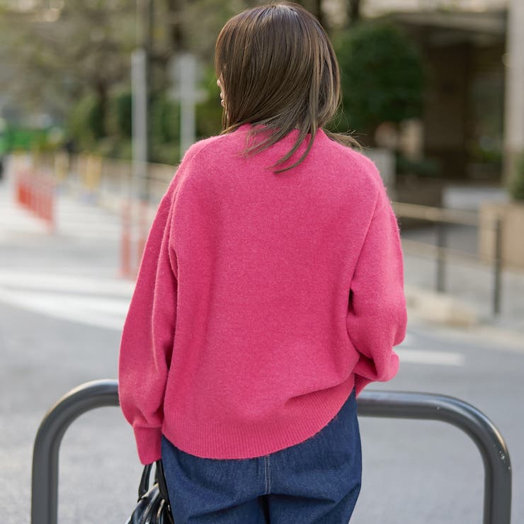 フラッフィーモックネック ウォッシャブルニット（WEB限定カラーあり） | coen【women】 | 詳細画像26 