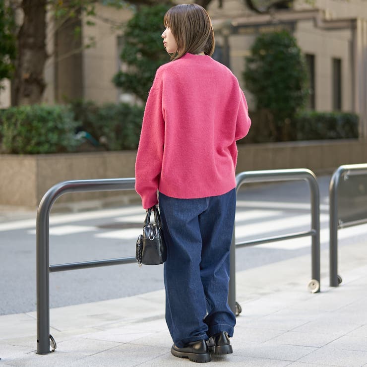 フラッフィーモックネック ウォッシャブルニット（WEB限定カラーあり） | coen【women】 | 詳細画像28 