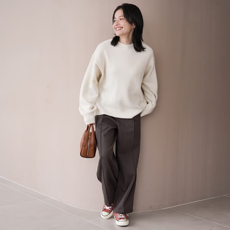 フラッフィーモックネック ウォッシャブルニット（WEB限定カラーあり） | coen【women】 | 詳細画像5 