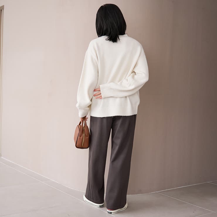 フラッフィーモックネック ウォッシャブルニット（WEB限定カラーあり） | coen【women】 | 詳細画像7 