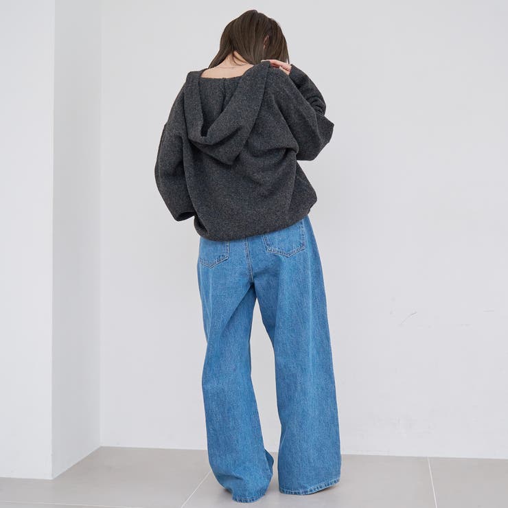 フラッフィーフーディ ウォッシャブルニット（WEB限定カラーあり） | coen【women】 | 詳細画像14 