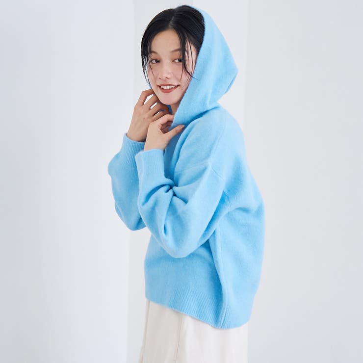 フラッフィーフーディ ウォッシャブルニット（WEB限定カラーあり） | coen【women】 | 詳細画像16 