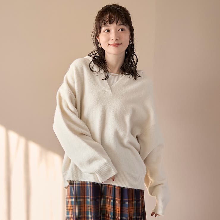 フラッフィーフーディ ウォッシャブルニット（WEB限定カラーあり） | coen【women】 | 詳細画像2 