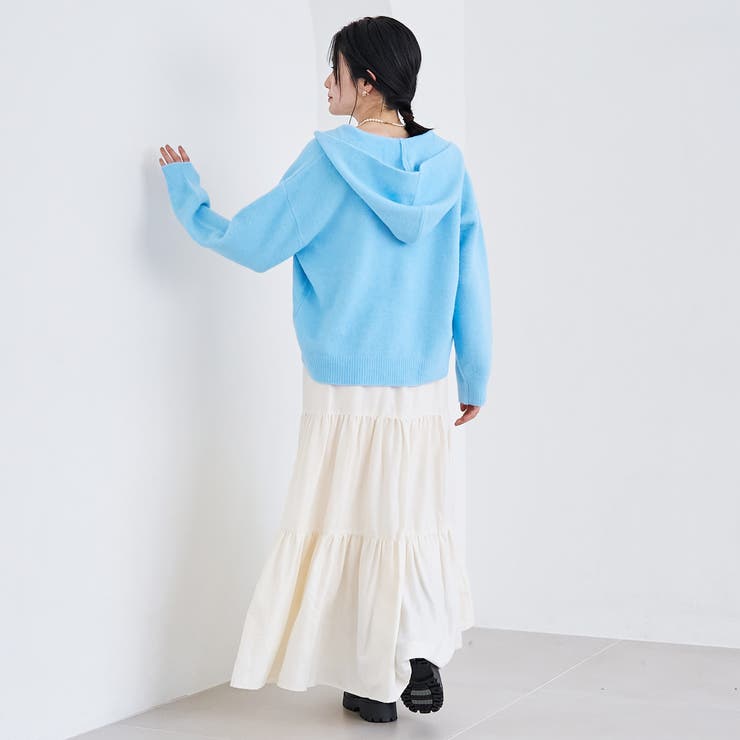 フラッフィーフーディ ウォッシャブルニット（WEB限定カラーあり） | coen【women】 | 詳細画像21 