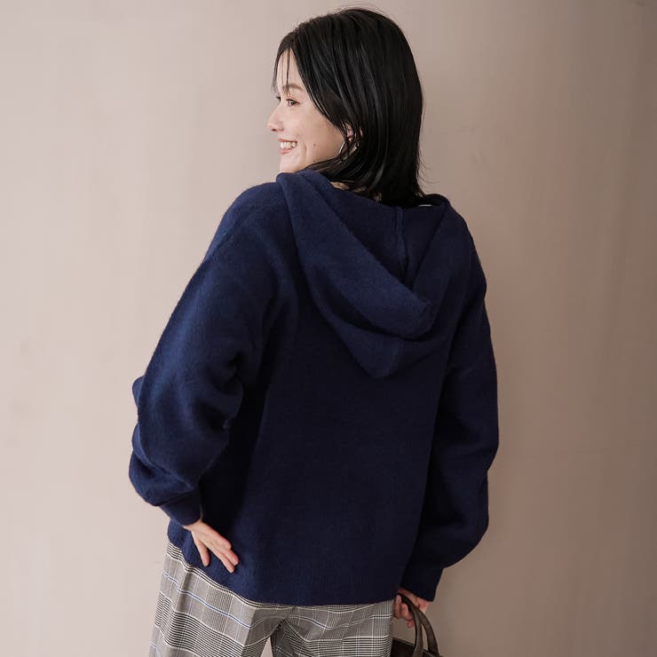 フラッフィーフーディ ウォッシャブルニット（WEB限定カラーあり） | coen【women】 | 詳細画像23 