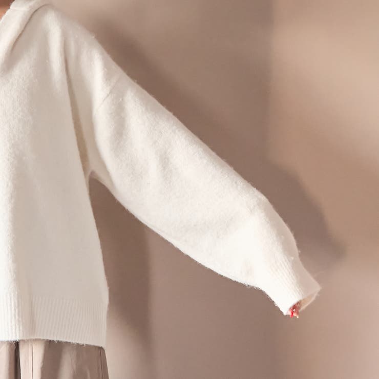 フラッフィーフーディ ウォッシャブルニット（WEB限定カラーあり） | coen【women】 | 詳細画像32 