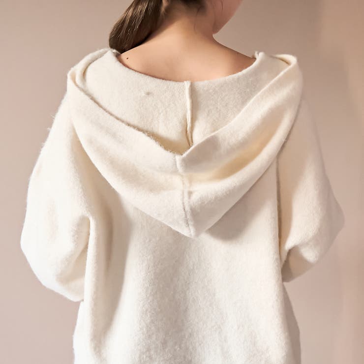 フラッフィーフーディ ウォッシャブルニット（WEB限定カラーあり） | coen【women】 | 詳細画像34 