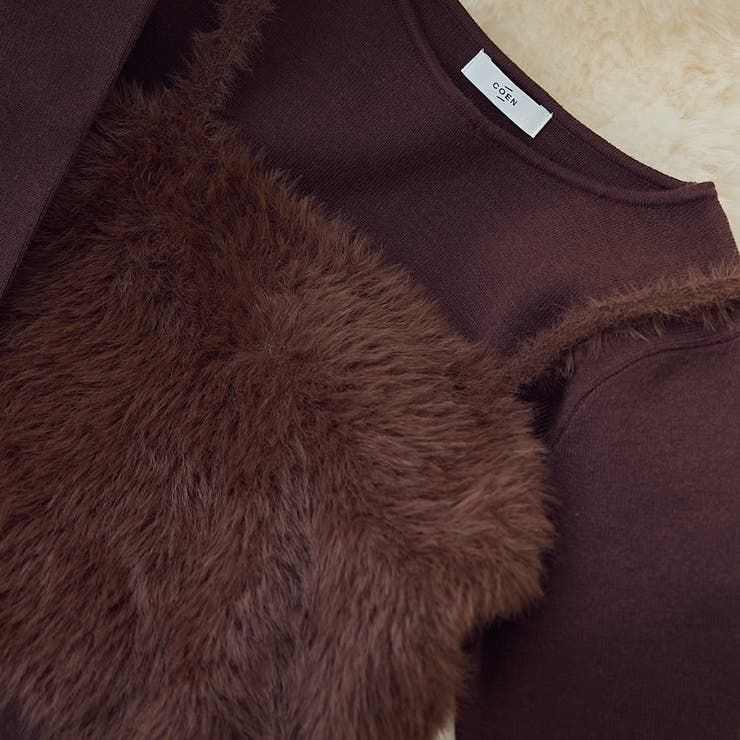 【セットアイテム】ウォッシャブル シャギーニットキャミセット | coen【women】 | 詳細画像16 