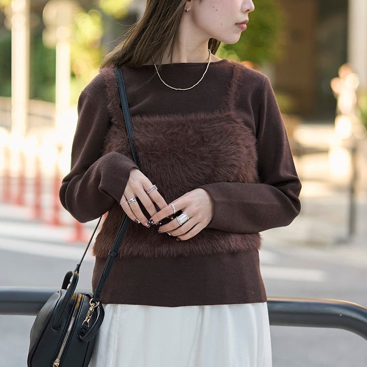 【セットアイテム】ウォッシャブル シャギーニットキャミセット | coen【women】 | 詳細画像17 