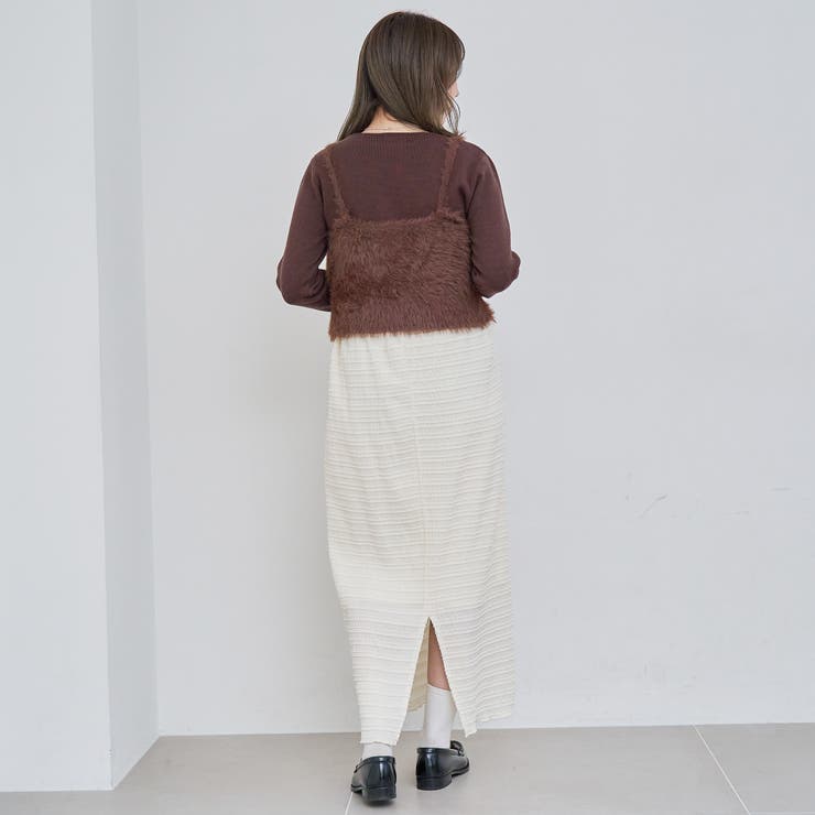 【セットアイテム】ウォッシャブル シャギーニットキャミセット | coen【women】 | 詳細画像22 