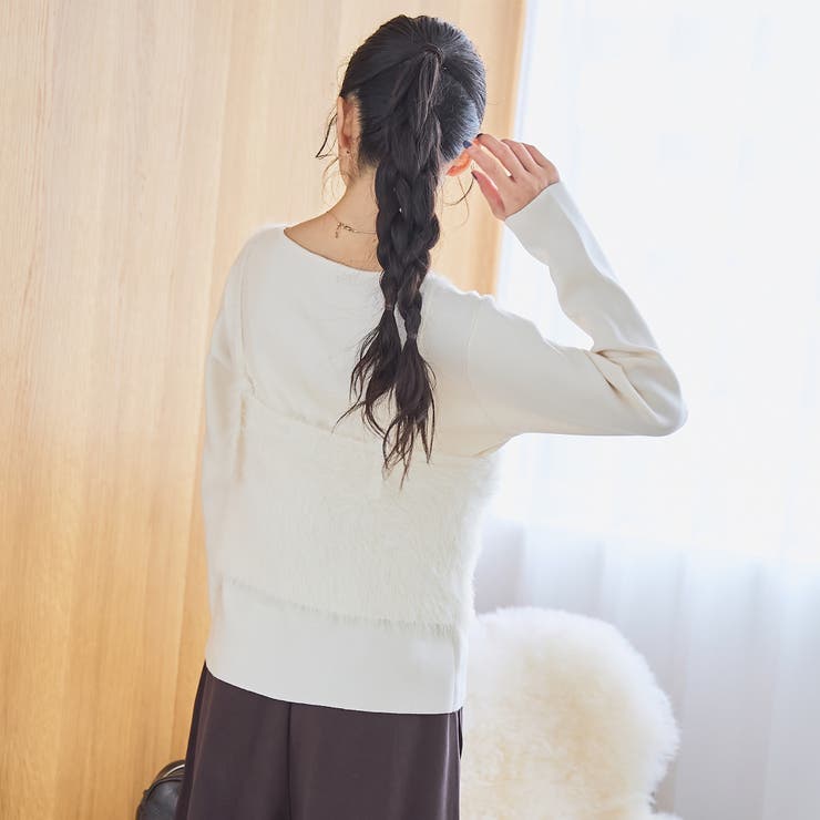 【セットアイテム】ウォッシャブル シャギーニットキャミセット | coen【women】 | 詳細画像3 