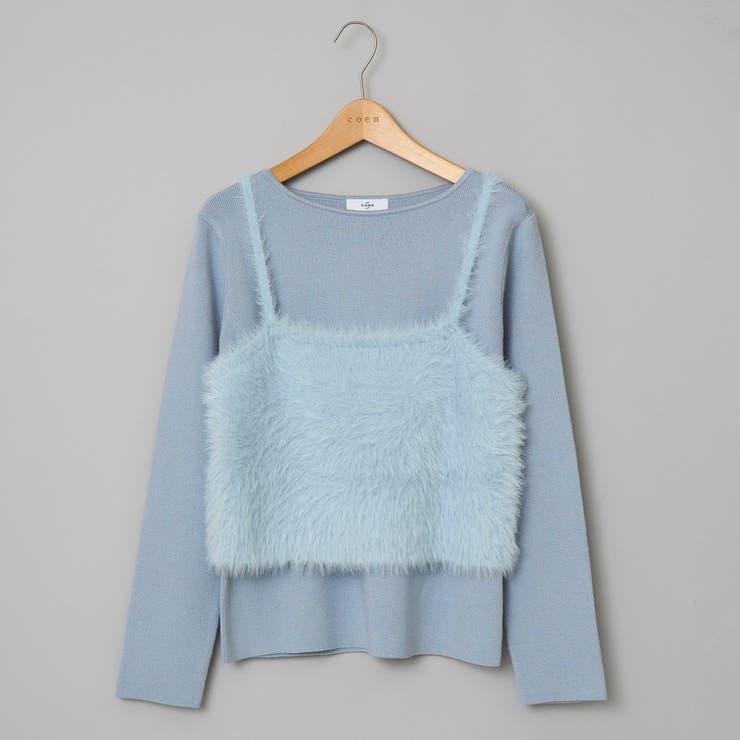 【セットアイテム】ウォッシャブル シャギーニットキャミセット | coen【women】 | 詳細画像43 