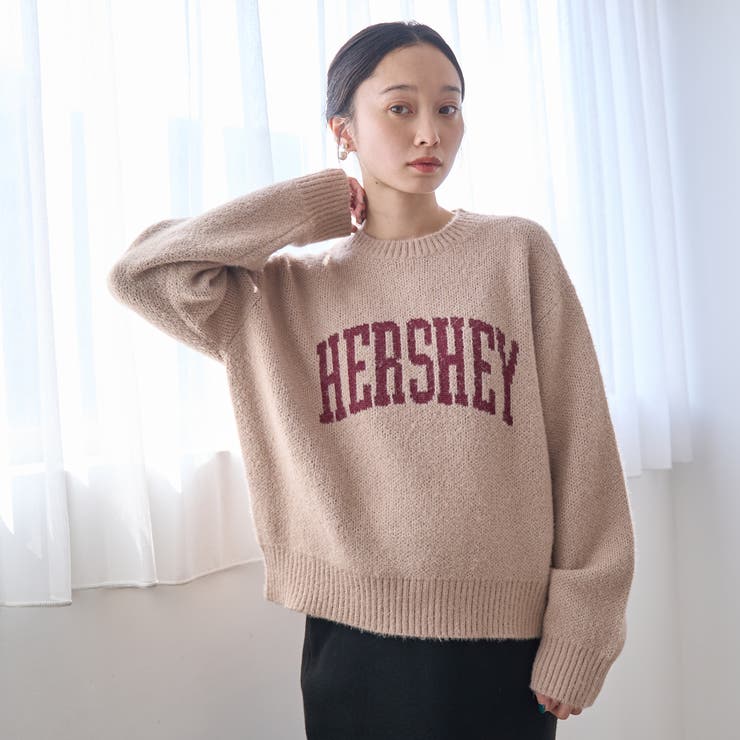 フェザーヤーンロゴジャガードニット | coen【women】 | 詳細画像10 