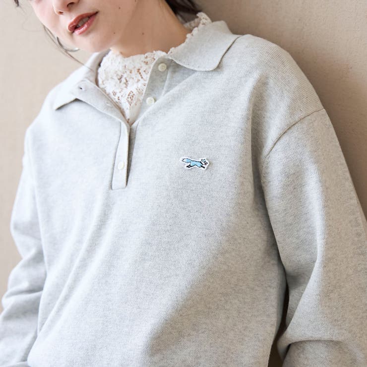 【PENNEYS（ぺニーズ）別注】襟付きポロニット | coen【women】 | 詳細画像13 