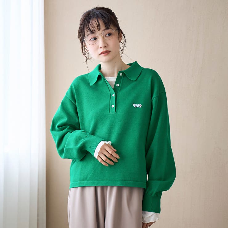 【PENNEYS（ぺニーズ）別注】襟付きポロニット | coen【women】 | 詳細画像18 