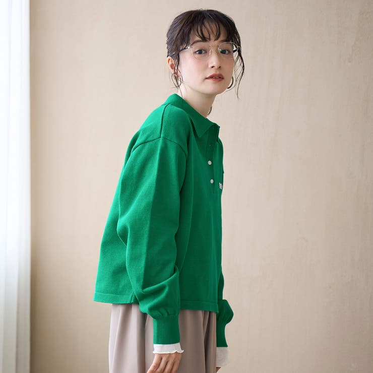 【PENNEYS（ぺニーズ）別注】襟付きポロニット | coen【women】 | 詳細画像19 