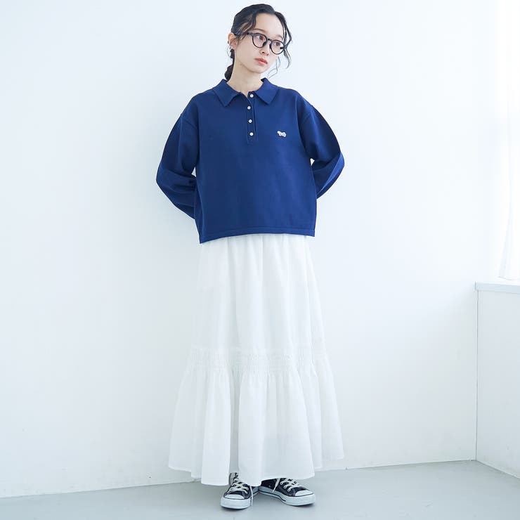 【PENNEYS（ぺニーズ）別注】襟付きポロニット | coen【women】 | 詳細画像21 