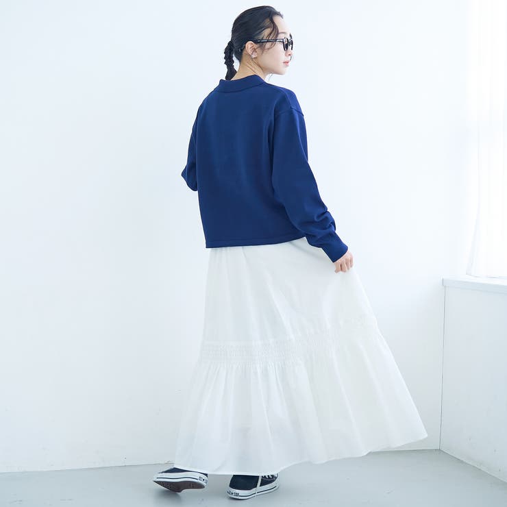【PENNEYS（ぺニーズ）別注】襟付きポロニット | coen【women】 | 詳細画像22 