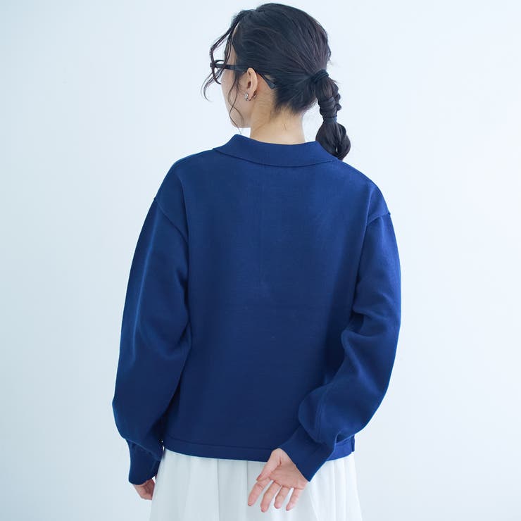 【PENNEYS（ぺニーズ）別注】襟付きポロニット | coen【women】 | 詳細画像24 