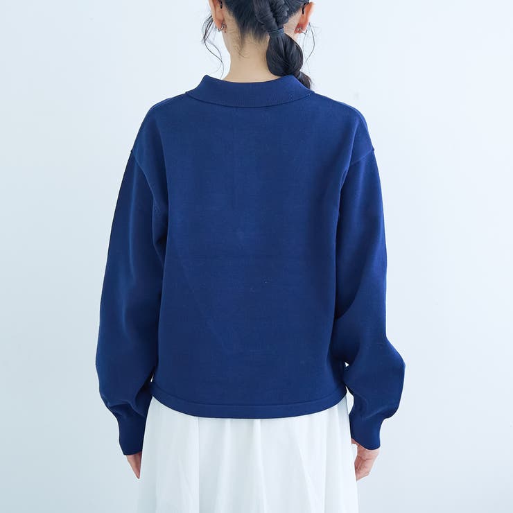 【PENNEYS（ぺニーズ）別注】襟付きポロニット | coen【women】 | 詳細画像28 
