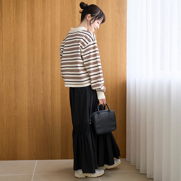 【PENNEYS（ぺニーズ）別注】襟付きポロニット | coen【women】 | 詳細画像3 