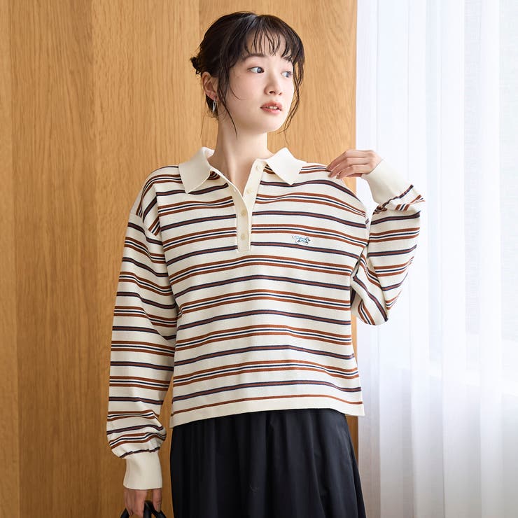 【PENNEYS（ぺニーズ）別注】襟付きポロニット | coen【women】 | 詳細画像4 