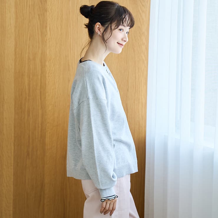 【セットアイテム】2wayヘンリーネックニットセット | coen【women】 | 詳細画像4 
