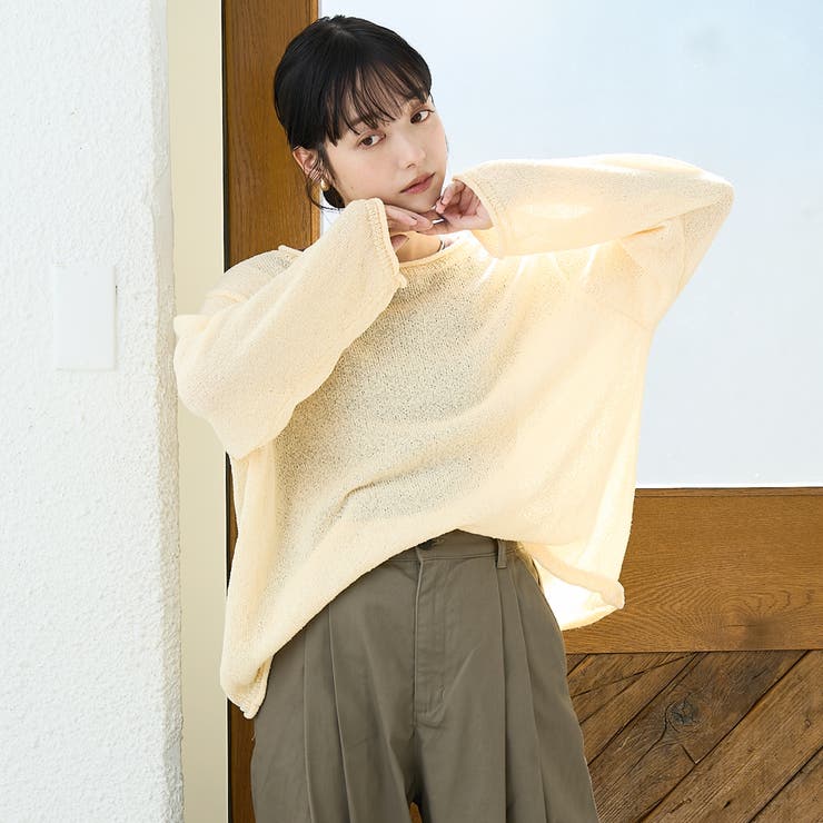ミニブークレニュアンスニット | coen【women】 | 詳細画像10 