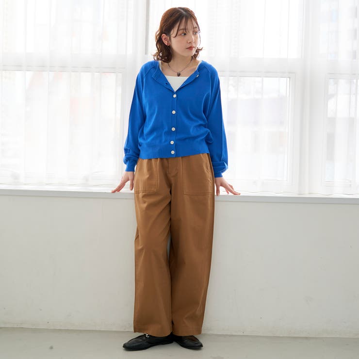 【UVカット】ラグラン2way シアークルーカーディガン | coen【women】 | 詳細画像16 