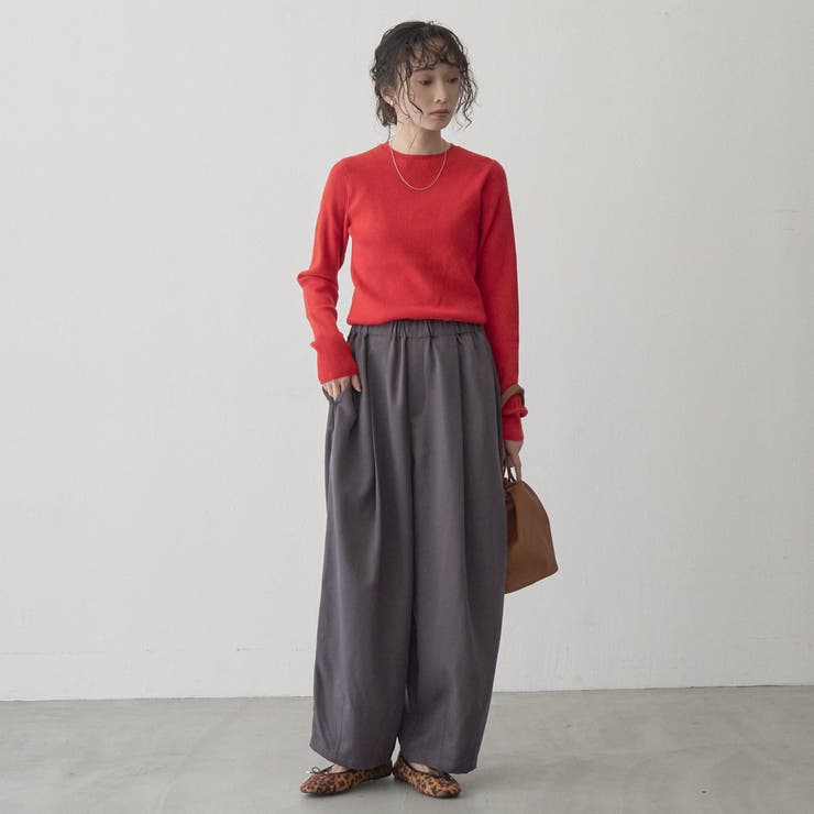 【帯電防止】モチモチリブクルーネックニット | coen【women】 | 詳細画像11 