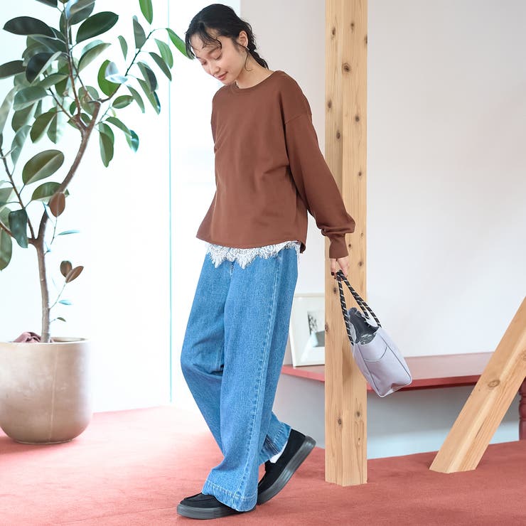 【セットアイテム】裾レースレイヤードニットセット（WEB限定カラーあり） | coen【women】 | 詳細画像20 