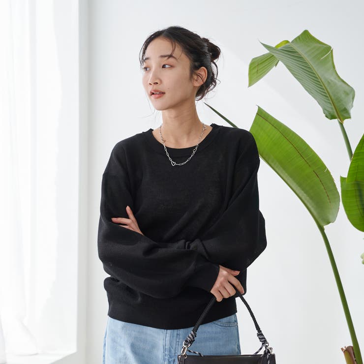 シアー ダンボールライク ニット | coen【women】 | 詳細画像2 