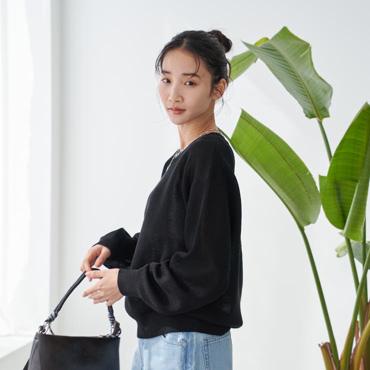 シアー ダンボールライク ニット | coen【women】 | 詳細画像3 