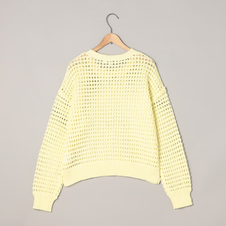 透かし編み柄サマーニットプルオーバー | coen【women】 | 詳細画像12 