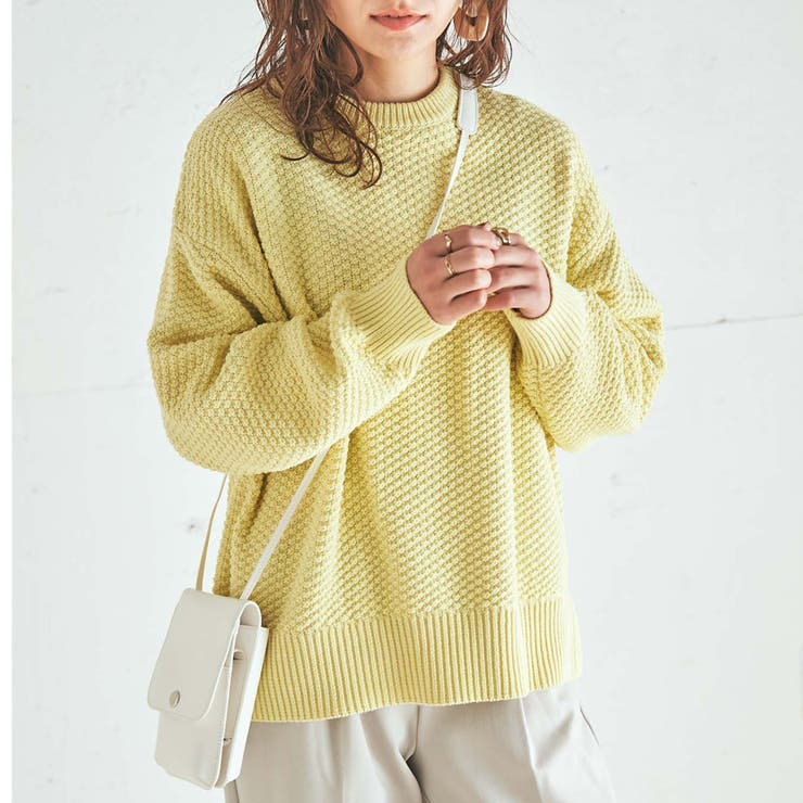 洗える ポップコーン編みバルキーニット 品番 Coew Coen Women コーエン のレディースファッション通販 Shoplist ショップリスト