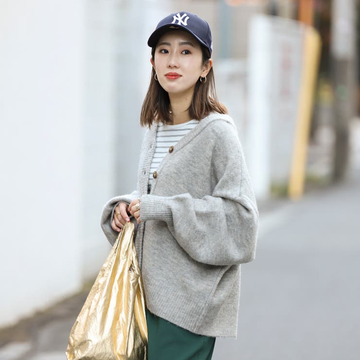 洗える］もちふわ2WAYニットカーディガン#（WEB限定カラー）[品番