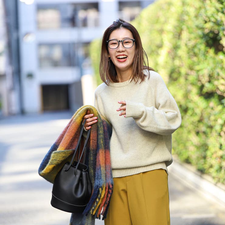 ［洗える］ラムウールブレンドエポーレットスリーブニットプルオーバー | coen【women】 | 詳細画像11 