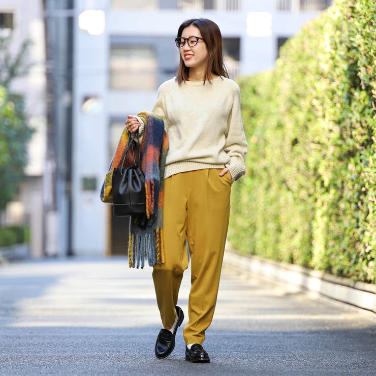 ［洗える］ラムウールブレンドエポーレットスリーブニットプルオーバー | coen【women】 | 詳細画像3 