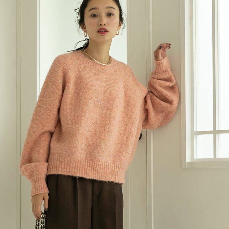 リングヤーンニットプルオーバー[品番：COEW0004735]｜coen【women