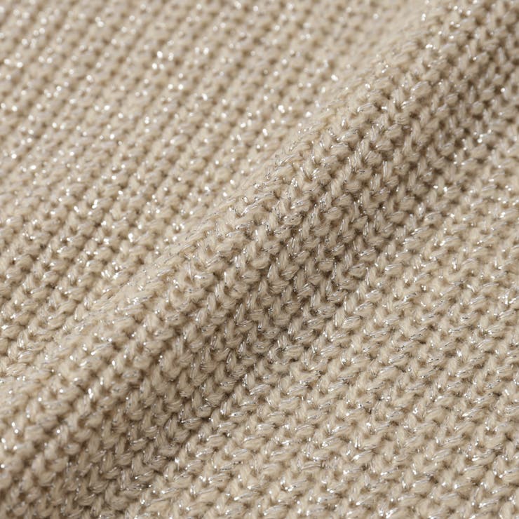 ローゲージ畦ラメボートネックニット | coen【women】 | 詳細画像24 